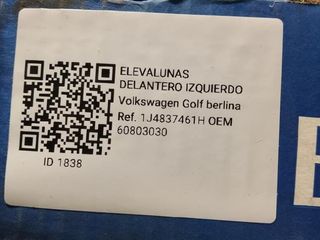 1838 elevalunas delantero 60803030 volkswagen golf