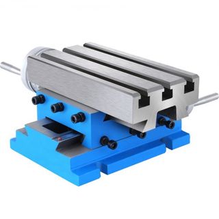 Mesa de Trabajo para Fresadora, Mesa Deslizante Cruzada 10.2 x 18.5 cm, Compuesta para Prensa de Banco