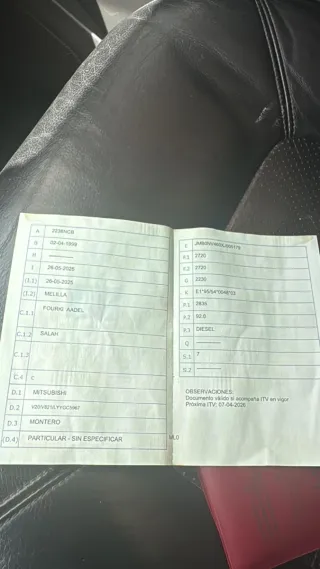 Mitsubishi Montero 1999