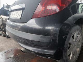 Peugeot 910513 paragolpes trasero 207 1.6 hdi