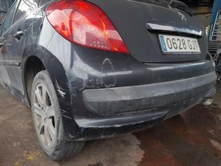 Peugeot 910513 paragolpes trasero 207 1.6 hdi