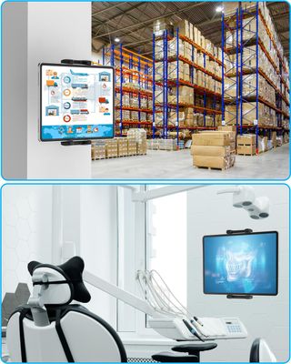 KOLASELS Soporte Pared Tablet 360° 4.7 ''- 12.9''