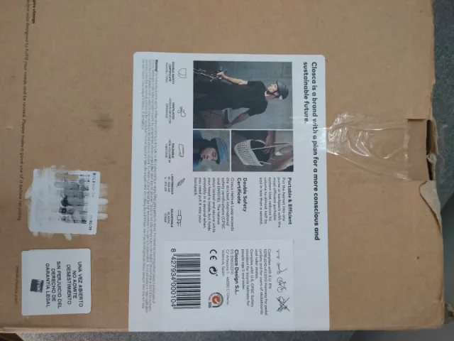 Casco CLOSCA plegable