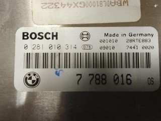 Bmw 0281010314 centralita motor serie 2.0 320d 844