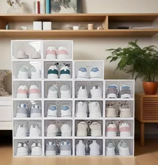 Cajas organizadoras de zapatos. Nuevas Sin uso.