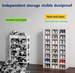 Cajas organizadoras de zapatos. Nuevas Sin uso.