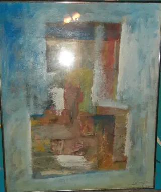 Cuadro abstracto colección Influencias