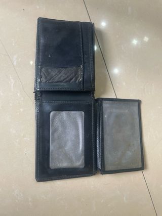 Portafogli Fendi vera pelle marrone