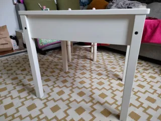 Pupitre infantil blanco