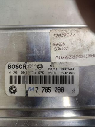 Centralita motor 0281001445 bmw serie 2.0 320d 851