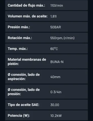 Bomba Bertolini IDB 1100