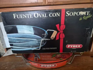Fuente Pyrex para horno y microondas