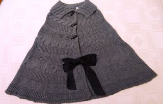 Capa punto El Corte Inglés gris talla única