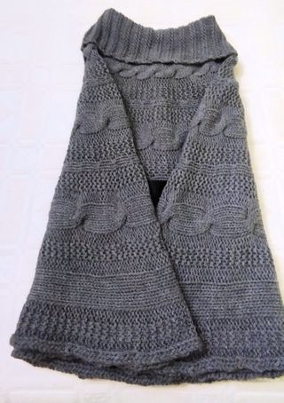 Capa punto El Corte Inglés gris talla única