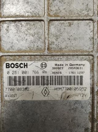 Renault 764 centralita motor uce 0281001766 laguna