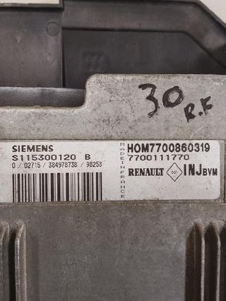 Renault s115300120b centralita motor megane 698