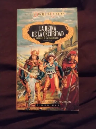 Libro "La reina de la oscuridad"