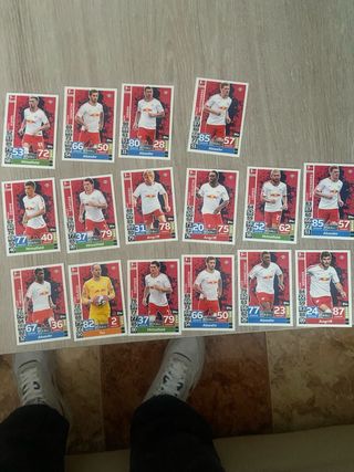 Cromo de fútbol RB Leipzig