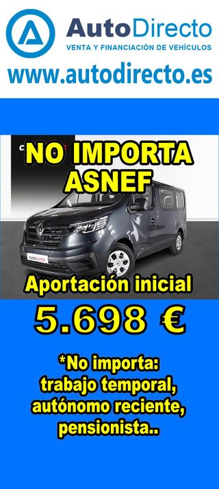 RENAULT TRAFIC 2.0 DCI 110CV AUTHENTIC ENERGY BLUE 9PLAZAS