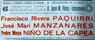 3 Carteles Toros Palencia 1976/77/81 4 Entradas,1