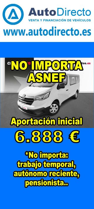 RENAULT TRAFIC 2.0 DCI 150CV COMBI AUTHENTIC ENERGY BLUE 9PLAZAS
