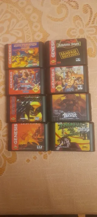 Juegos Sega Mega Drive (Genesis) - Lote