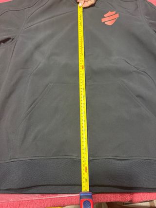 Chaqueta Softshell Harley-Davidson Negra Naranja