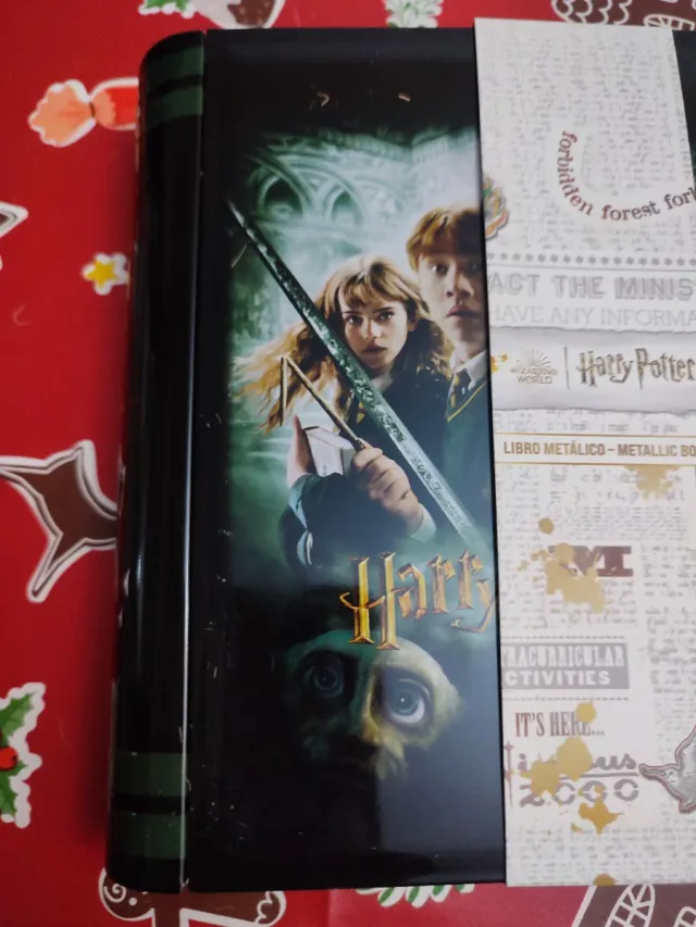 Caja Metálica Harry Potter y la Cámara Secreta