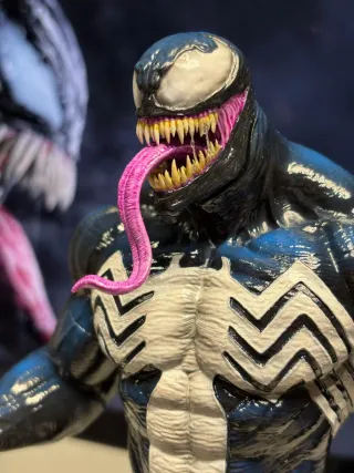 Figura Venom Resina Pintada Mano