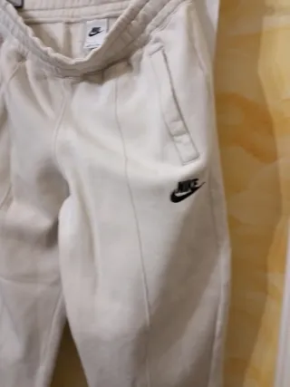 Pantaloni tuta Nike beige