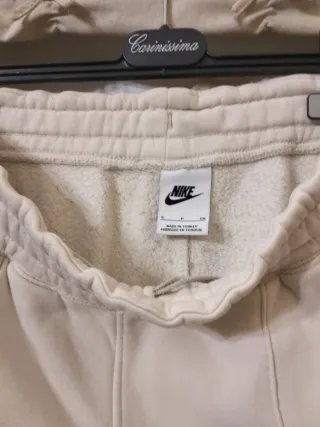 Pantaloni tuta Nike beige