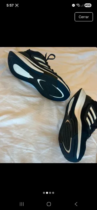 Adidas EQRUN21 Zapatillas Negras y Blancas