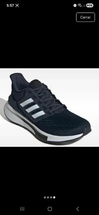 Adidas EQRUN21 Zapatillas Negras y Blancas