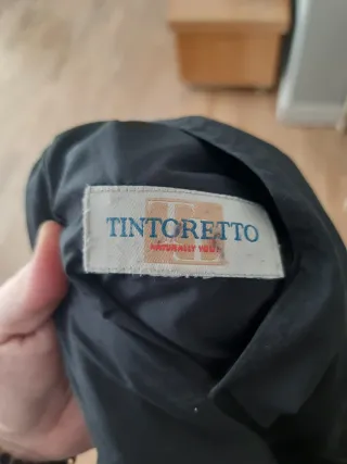 Abrigo reversible gris