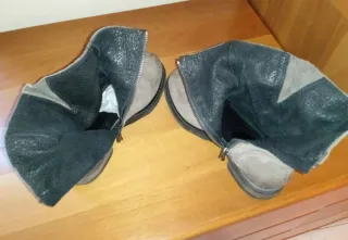 Stivaletti biker con fibbie