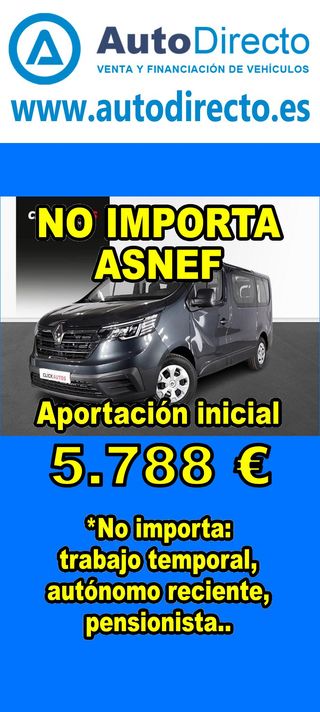 RENAULT TRAFIC 2.0 DCI 110CV AUTHENTIC ENERGY BLUE 9PLAZAS