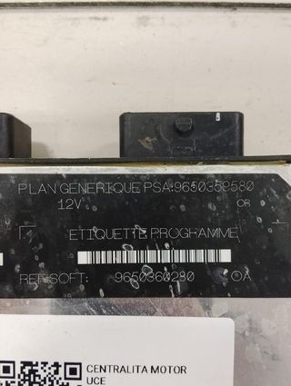 595 r04080034b centralita motor citroen berlingo -