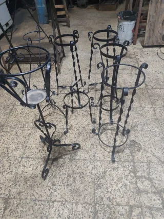 Maceteros de forja