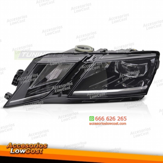 FARO LED LADO IZQUIERDO TYC PARA SKODA OCTAVIA II