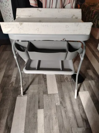 Bañera cambiador para bebé