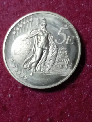 Medaglia 5 Euro Britannia