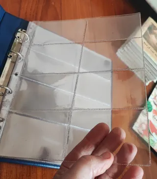 15 raccoglitori cartoline + 150 cartoncini