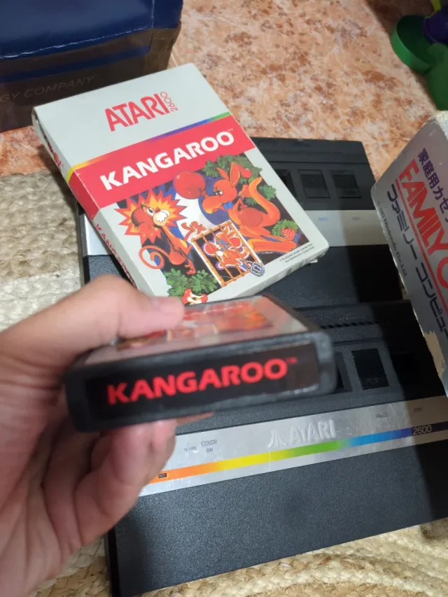 Cartucho Atari Kangaroo 2600