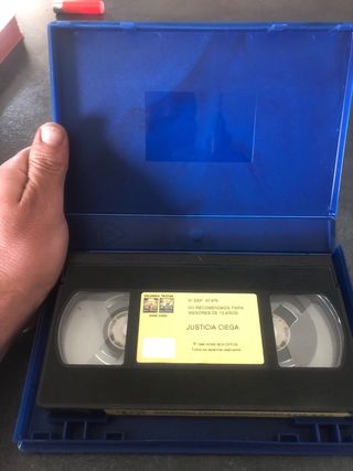 VHS Justicia Ciega (Blind Justice) Armand Assante