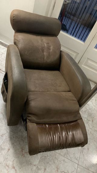 Sillón reclinable con mando