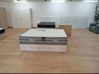 Armario de madera color beige de 2 y 3 y 4 puertas