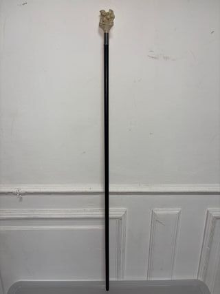 Bastone da passeggio con pomolo decorativo