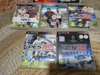 Lote 6 juegos PS3: FIFA, PES, Beijing 2008