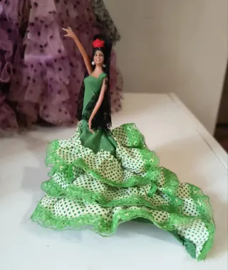 Raro set 3 bambole vintage Flamenco - Gama Spagna