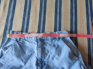 Pantalones vaqueros cargo azules